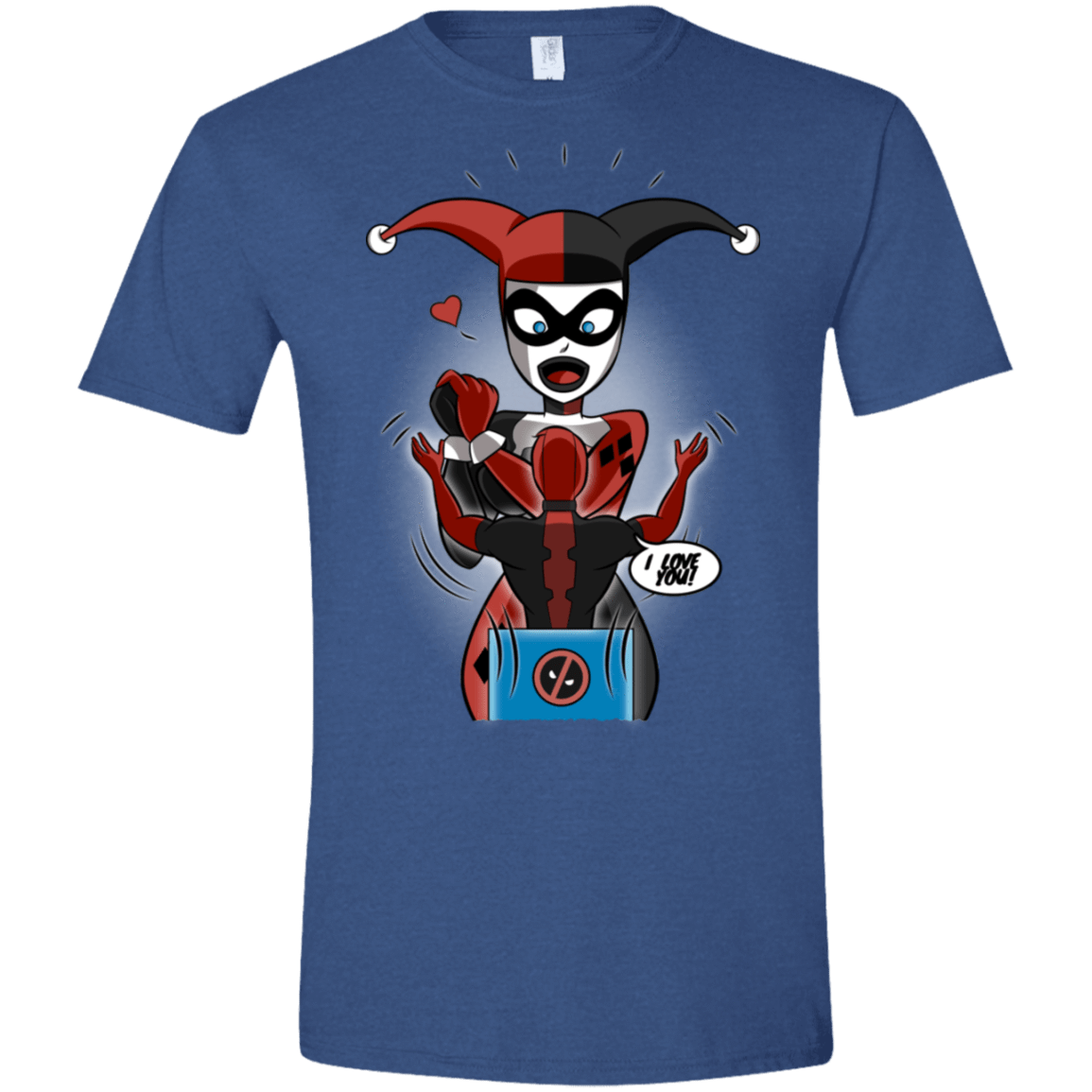 T-Shirts Heather Royal / X-Small Harley & Pool Men's Semi-Fitted Softstyle