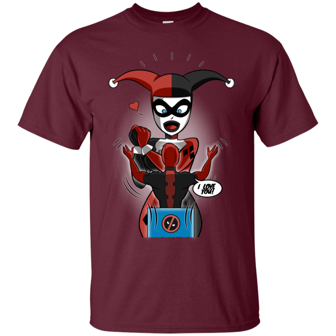 T-Shirts Maroon / S Harley & Pool T-Shirt