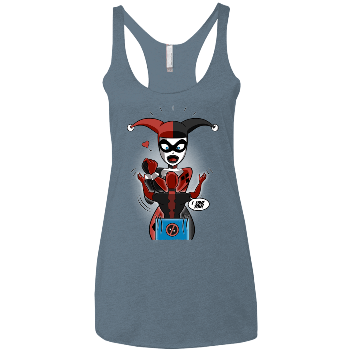 T-Shirts Indigo / X-Small Harley & Pool Women's Triblend Racerback Tank