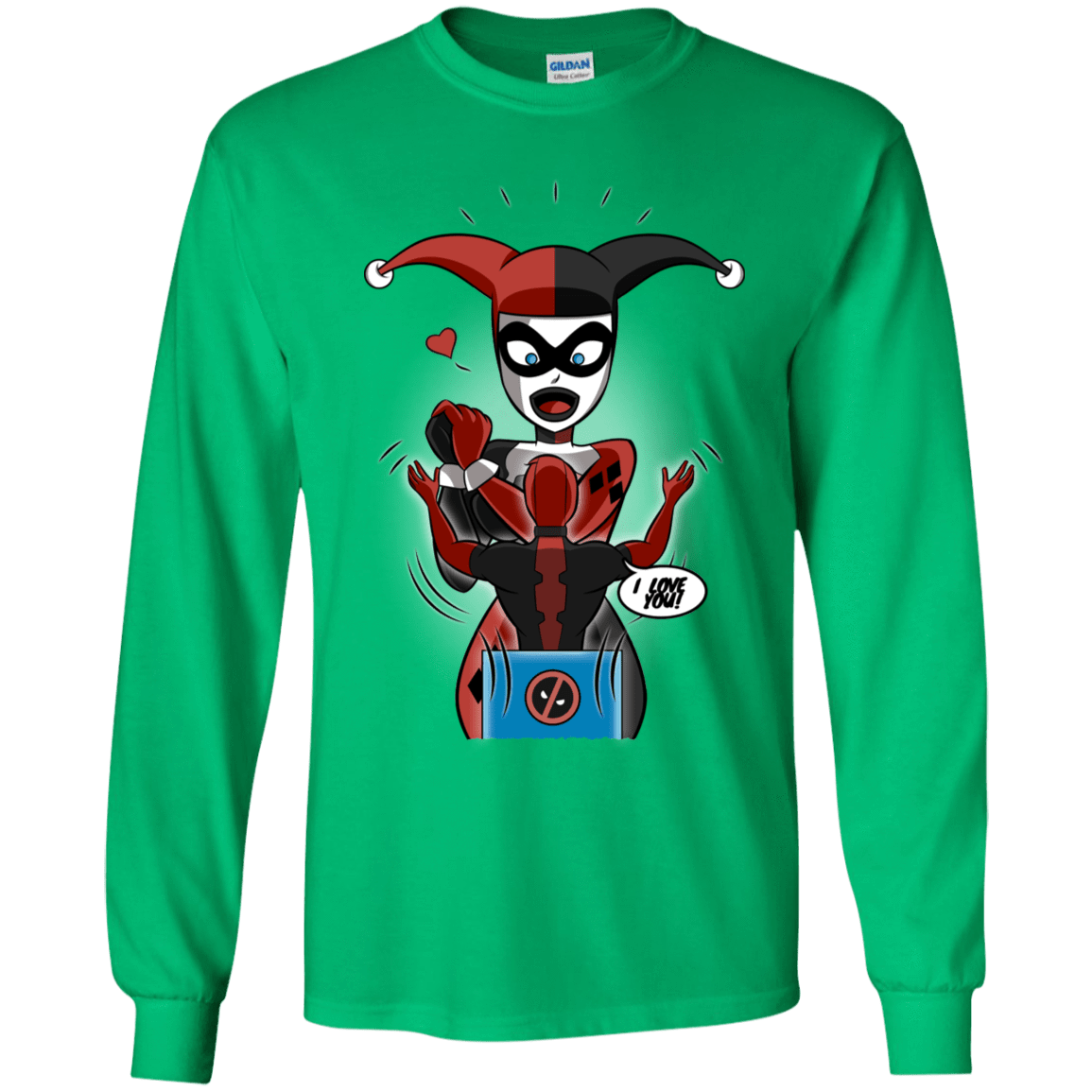 T-Shirts Irish Green / YS Harley & Pool Youth Long Sleeve T-Shirt
