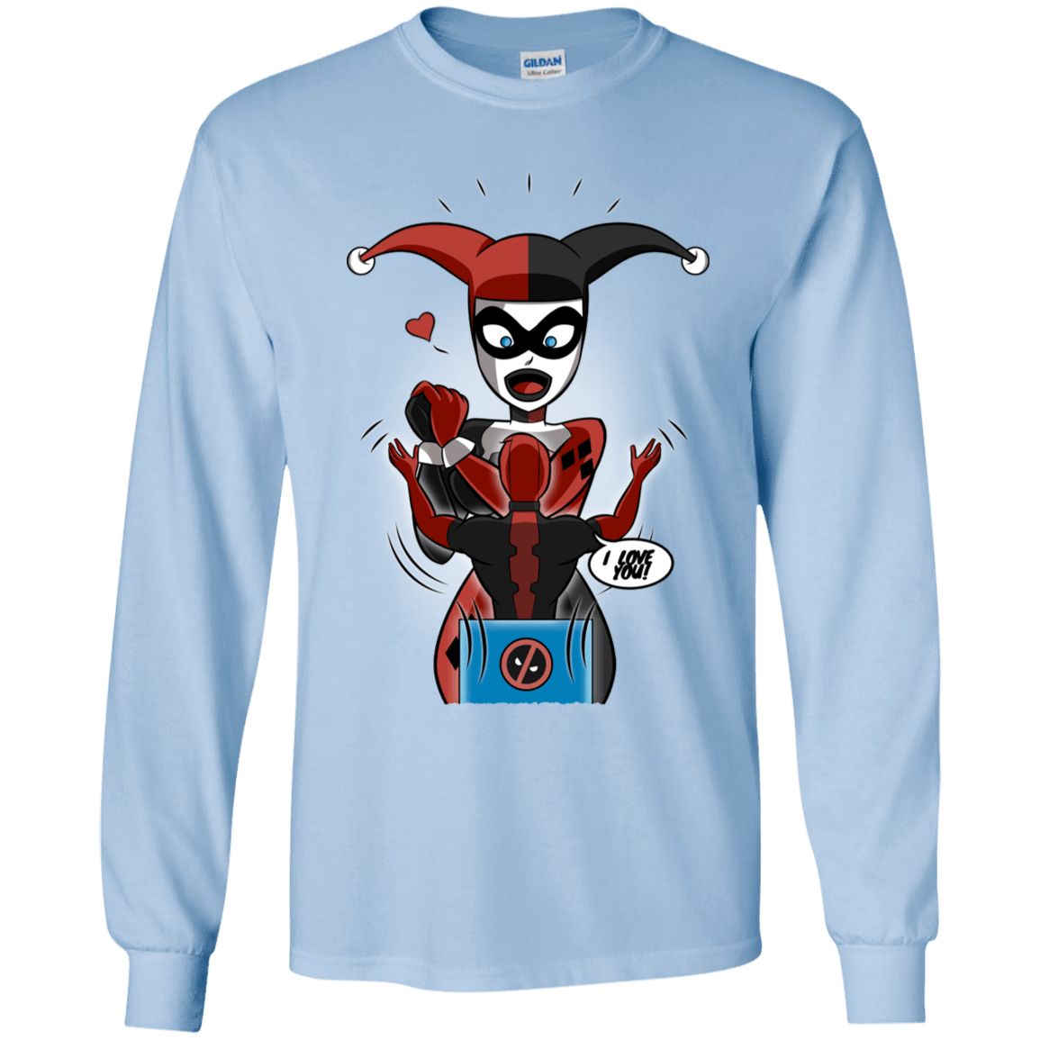 T-Shirts Light Blue / YS Harley & Pool Youth Long Sleeve T-Shirt