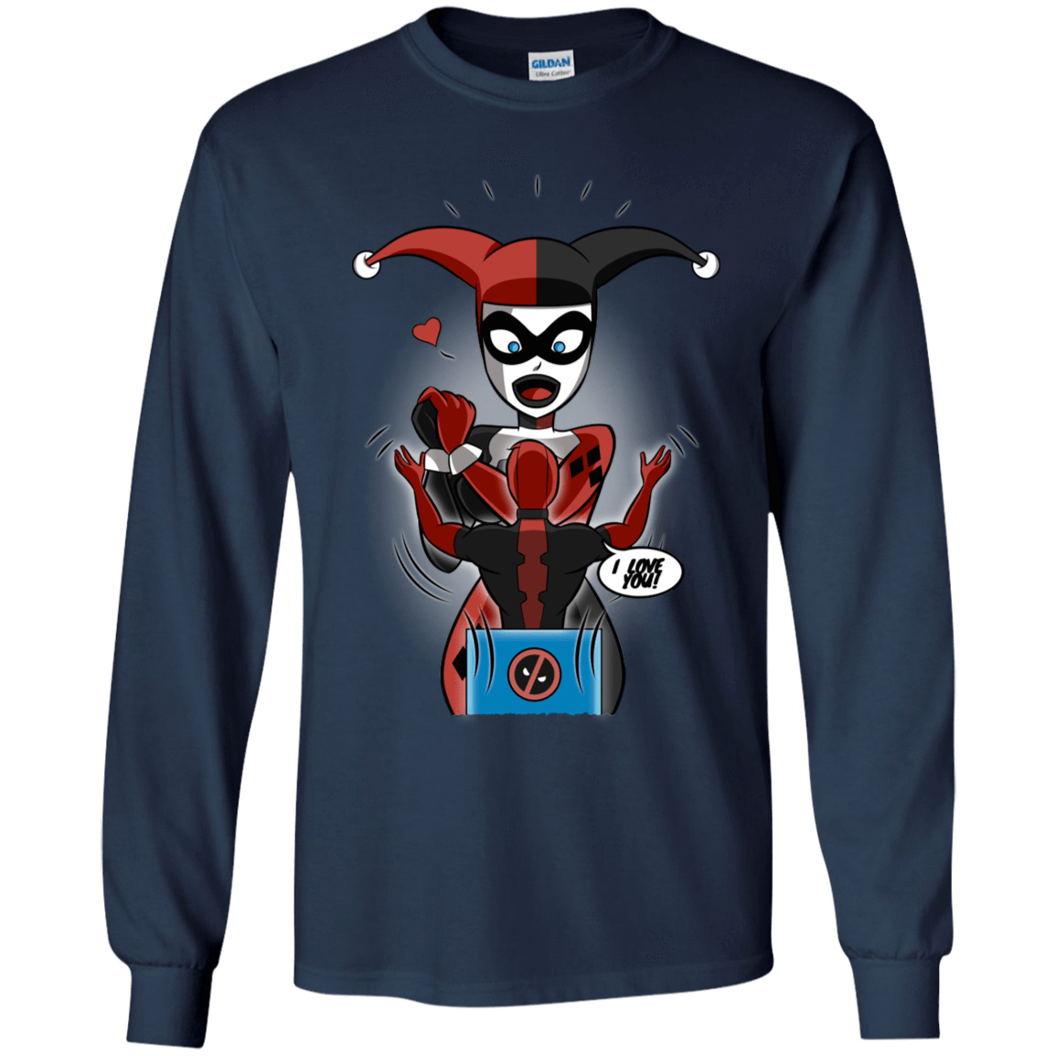 T-Shirts Navy / YS Harley & Pool Youth Long Sleeve T-Shirt