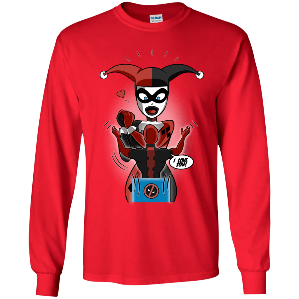T-Shirts Red / YS Harley & Pool Youth Long Sleeve T-Shirt
