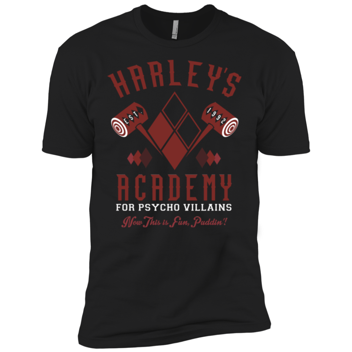 T-Shirts Black / X-Small Harley's Academy Men's Premium T-Shirt