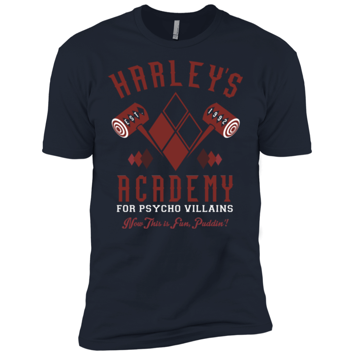 T-Shirts Midnight Navy / X-Small Harley's Academy Men's Premium T-Shirt