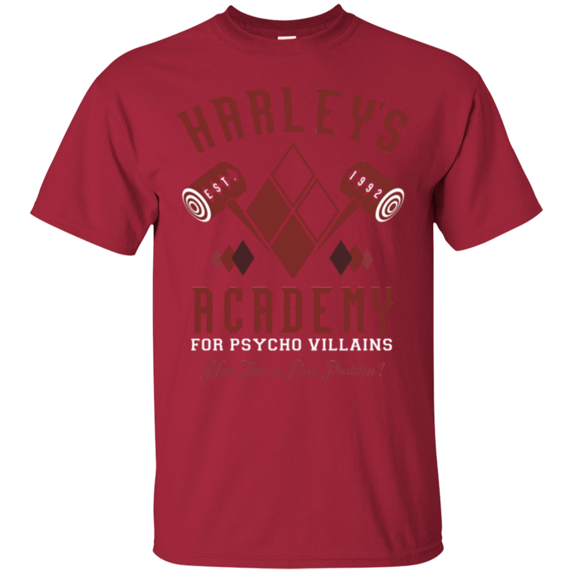 T-Shirts Cardinal / Small Harley's Academy T-Shirt