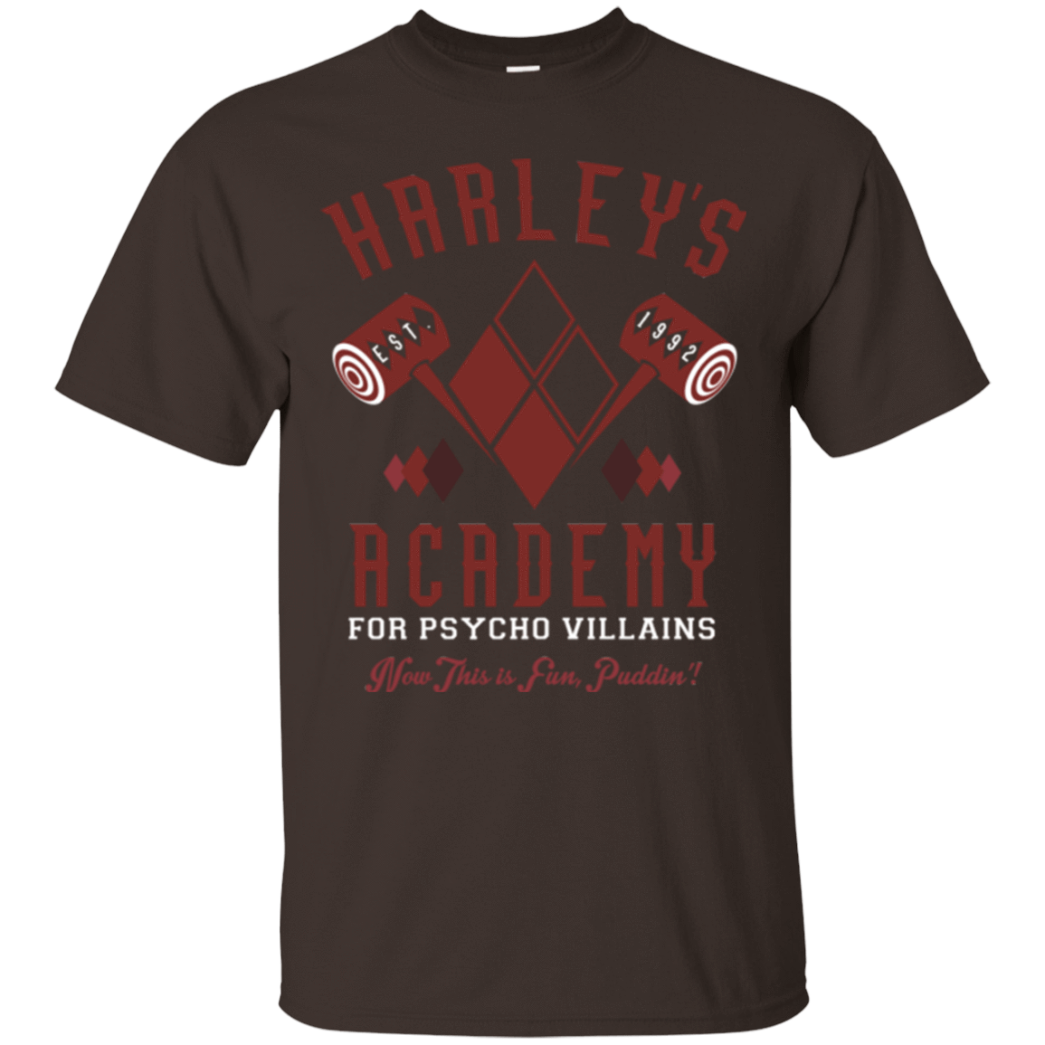T-Shirts Dark Chocolate / Small Harley's Academy T-Shirt