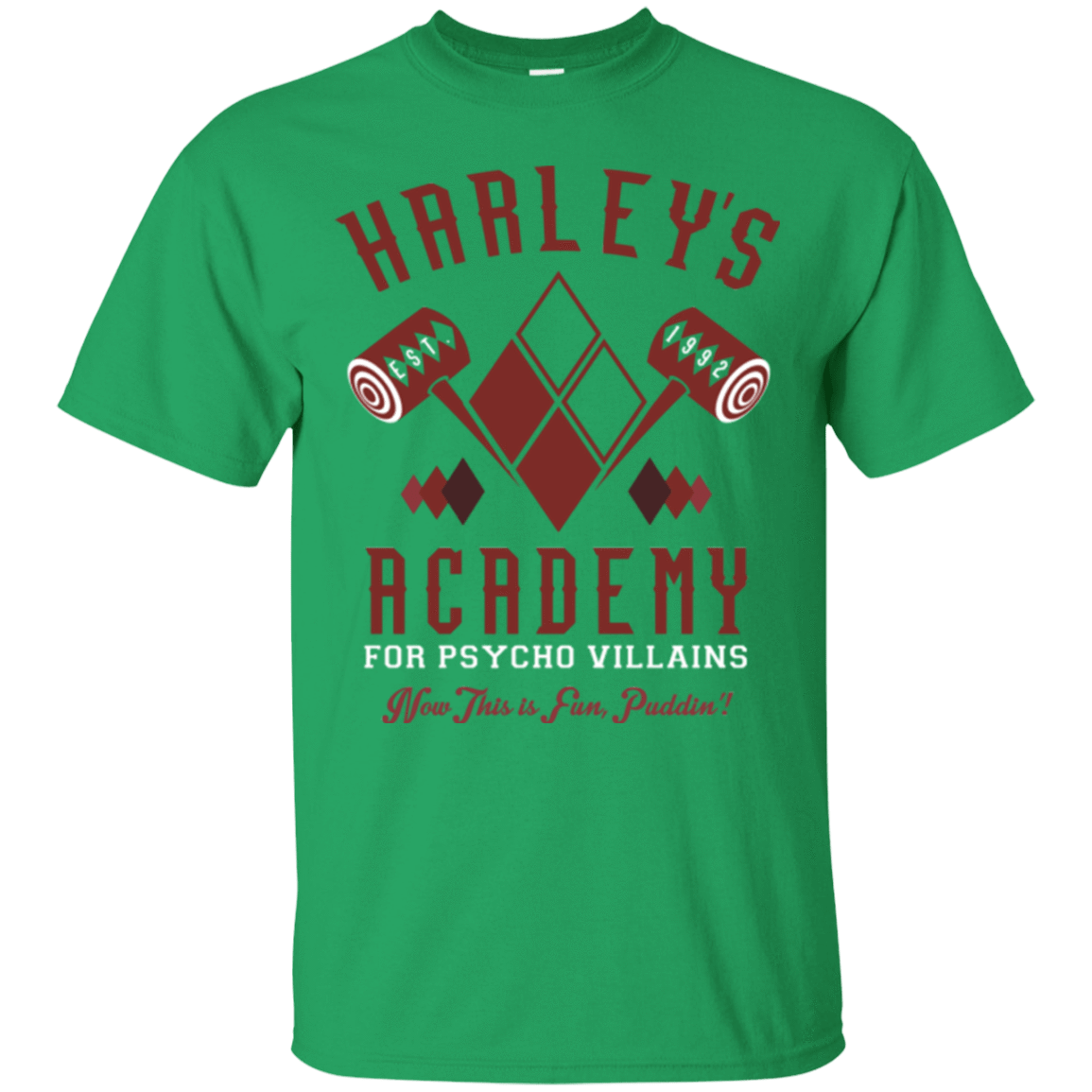 T-Shirts Irish Green / Small Harley's Academy T-Shirt