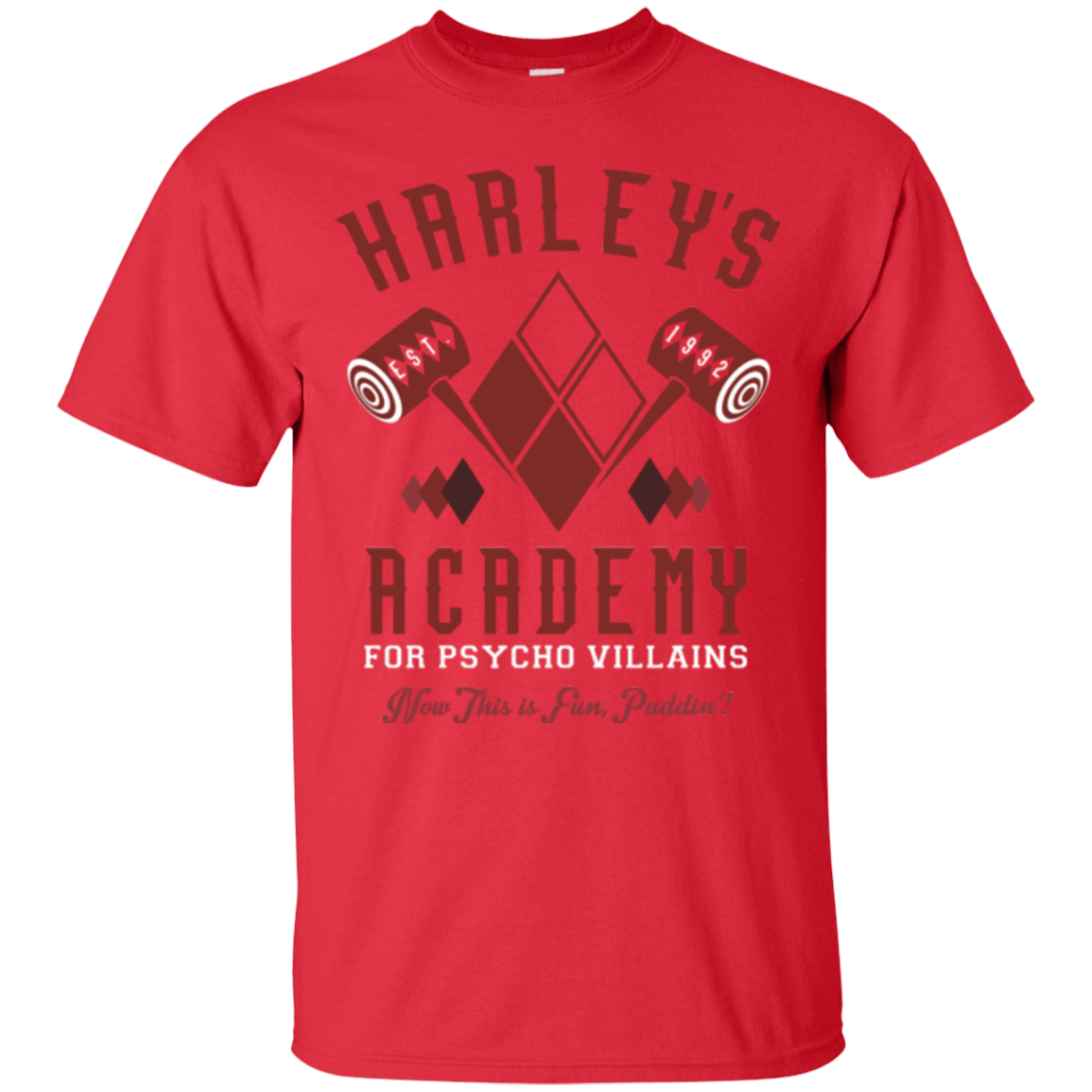 T-Shirts Red / Small Harley's Academy T-Shirt