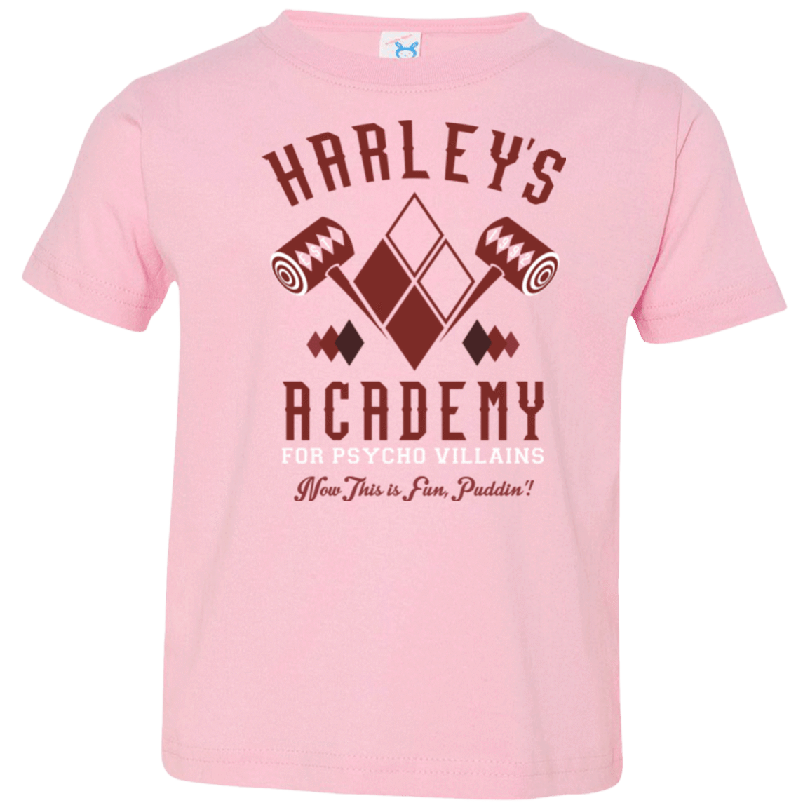 T-Shirts Pink / 2T Harley's Academy Toddler Premium T-Shirt