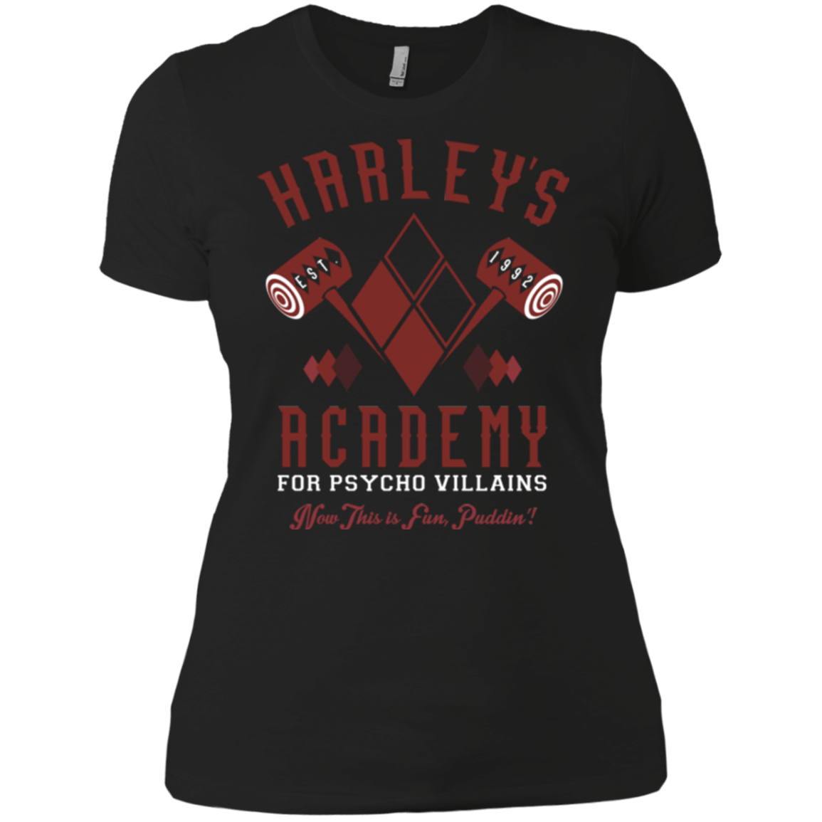 T-Shirts Black / X-Small Harley's Academy Women's Premium T-Shirt