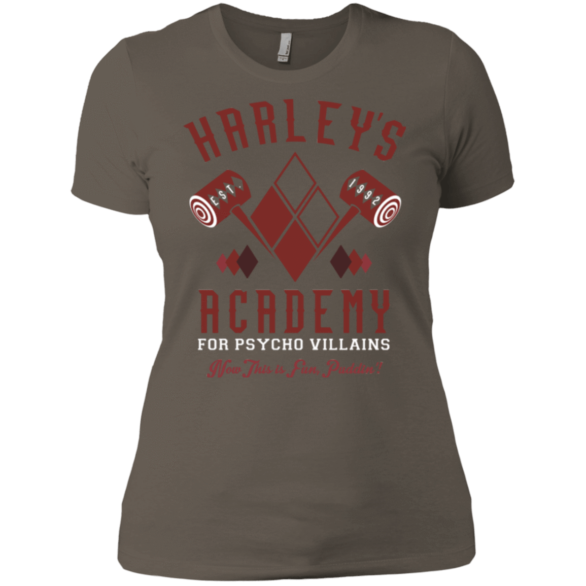 T-Shirts Warm Grey / X-Small Harley's Academy Women's Premium T-Shirt