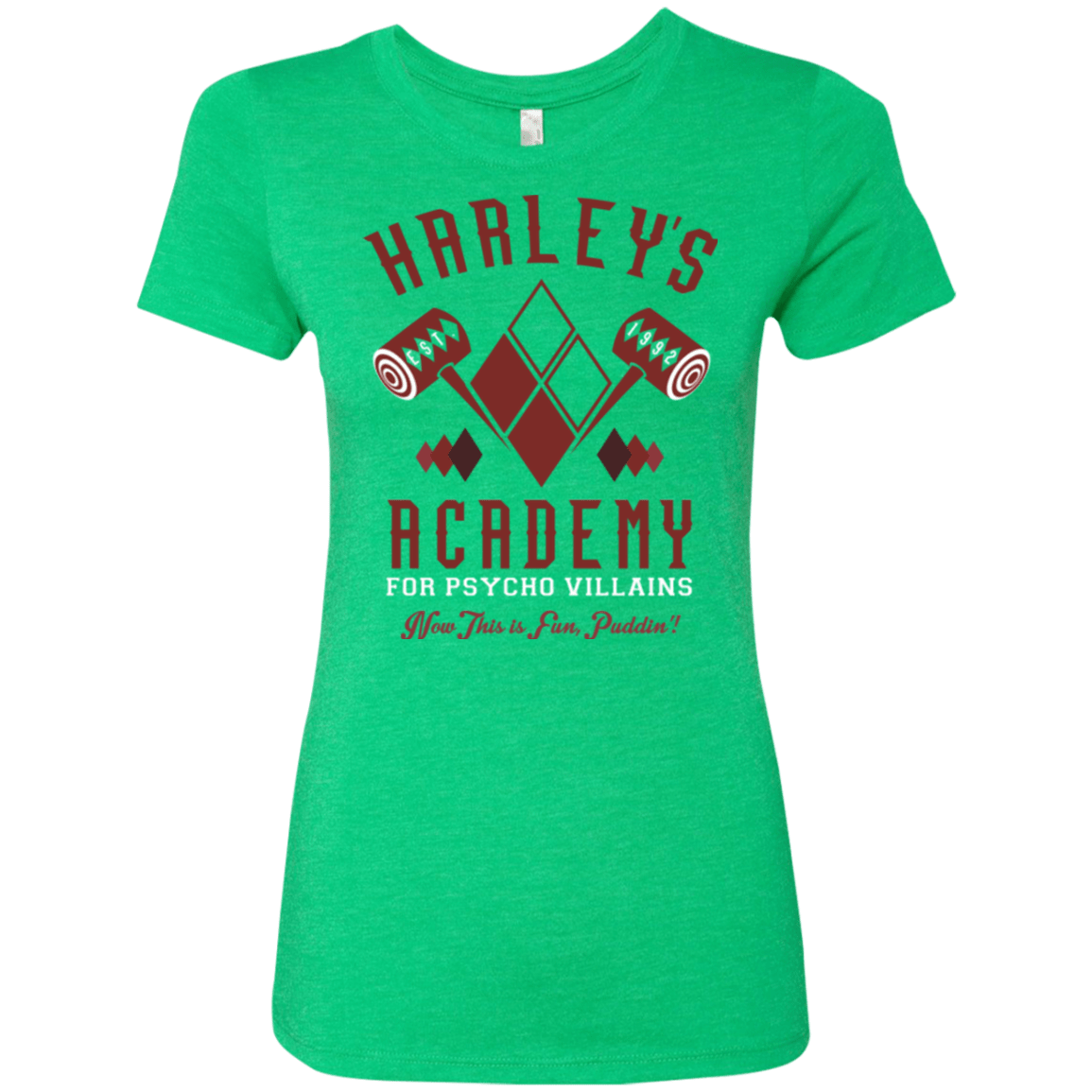 T-Shirts Envy / Small Harley's Academy Women's Triblend T-Shirt