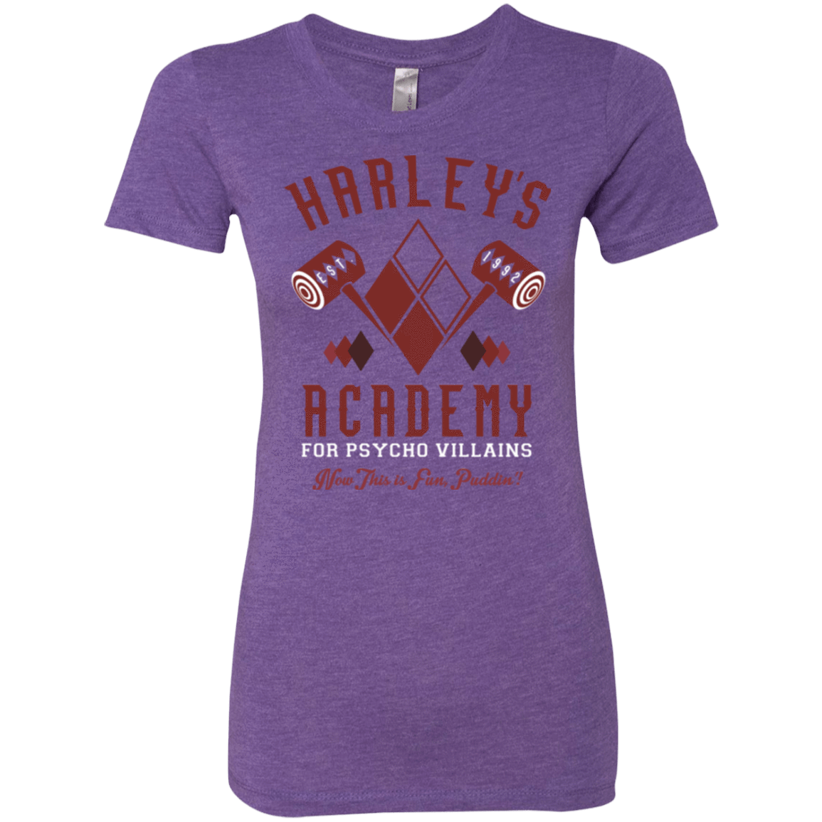 T-Shirts Purple Rush / Small Harley's Academy Women's Triblend T-Shirt
