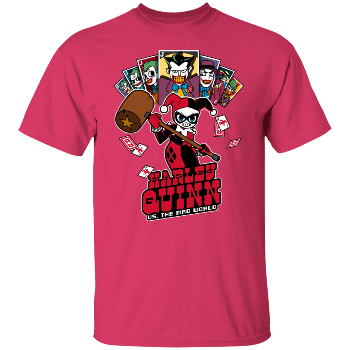 T-Shirts Heliconia / S Harley vs Mad World T-Shirt