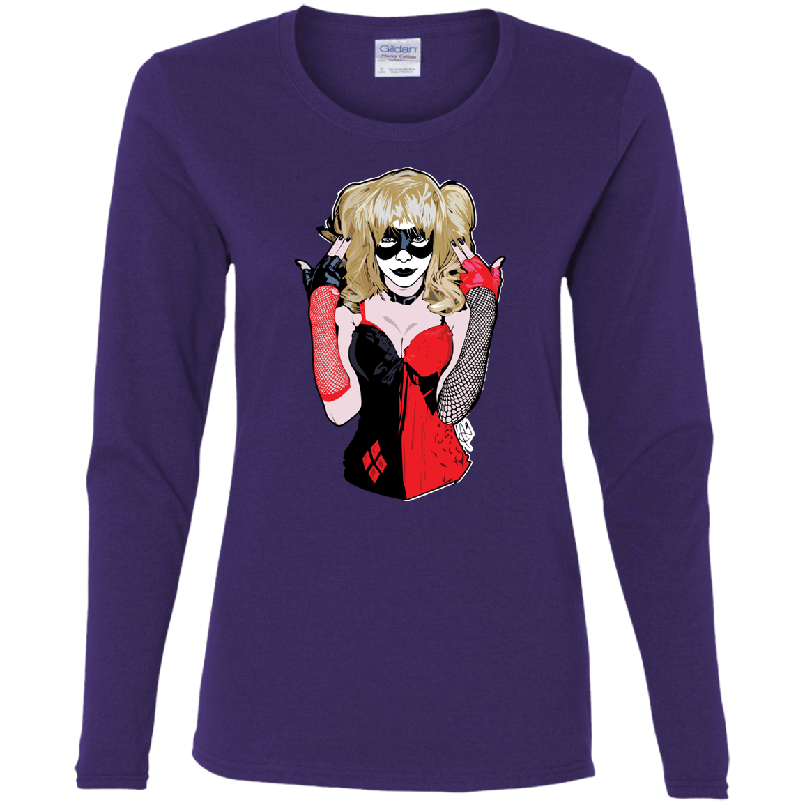 T-Shirts Purple / S Harley Women's Long Sleeve T-Shirt