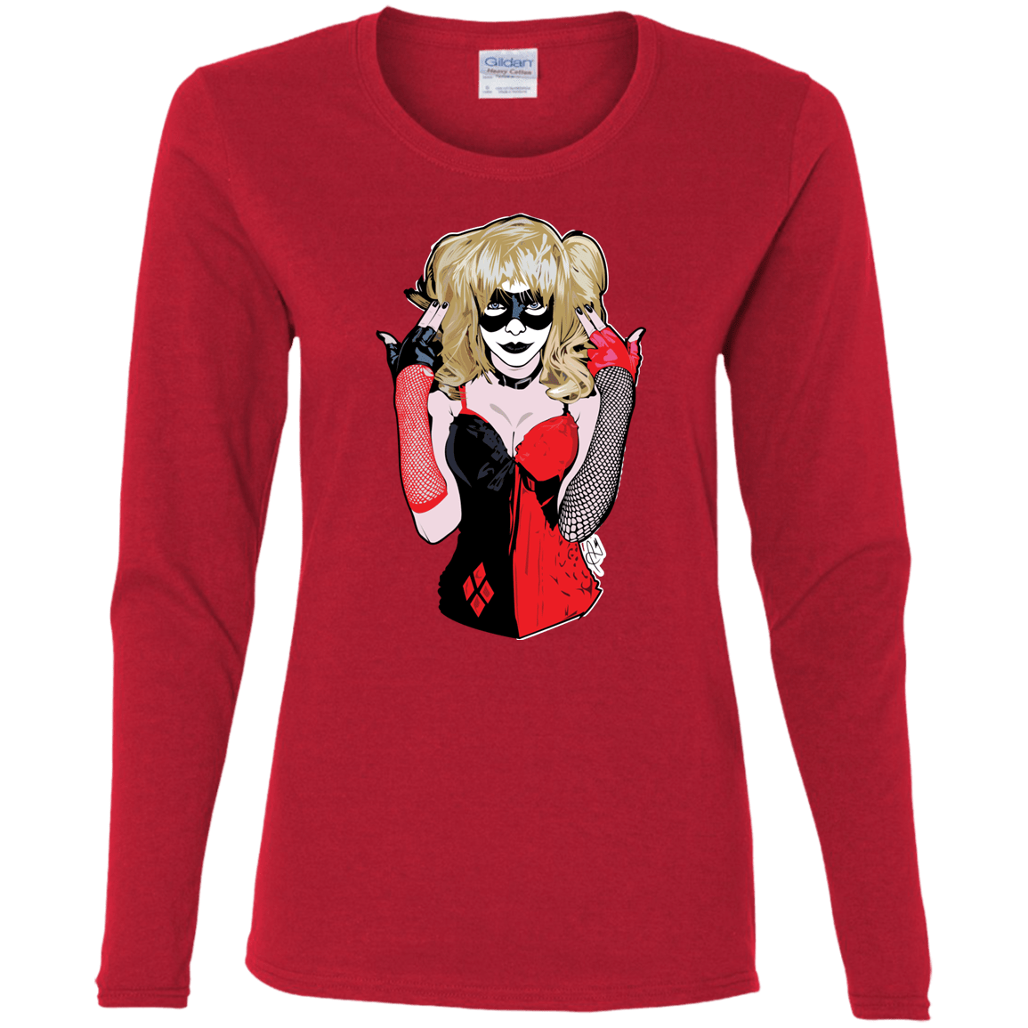 T-Shirts Red / S Harley Women's Long Sleeve T-Shirt