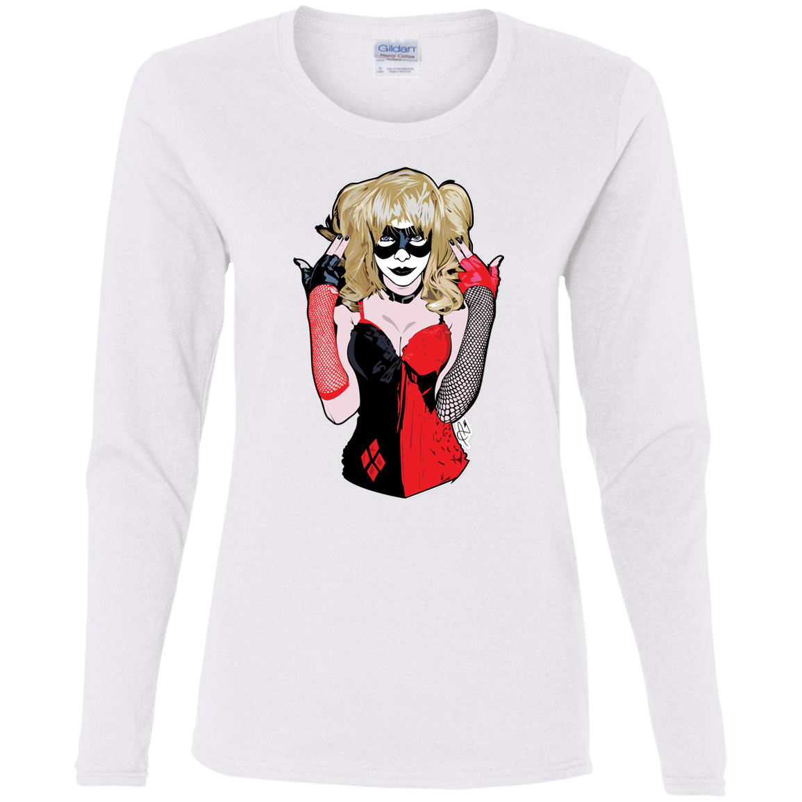 T-Shirts White / S Harley Women's Long Sleeve T-Shirt
