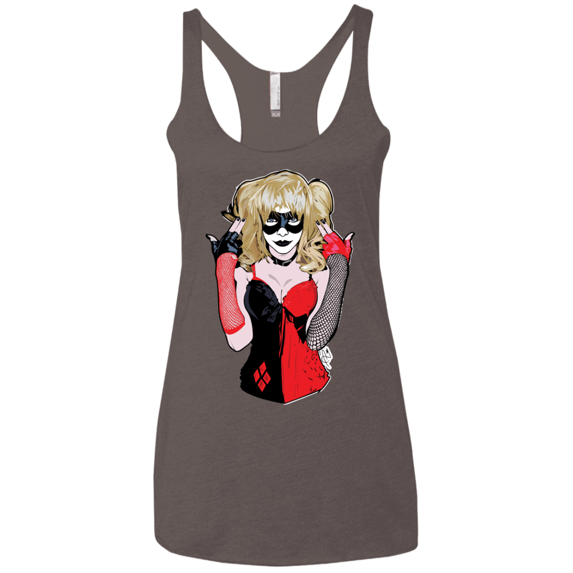 T-Shirts Macchiato / X-Small Harley Women's Triblend Racerback Tank