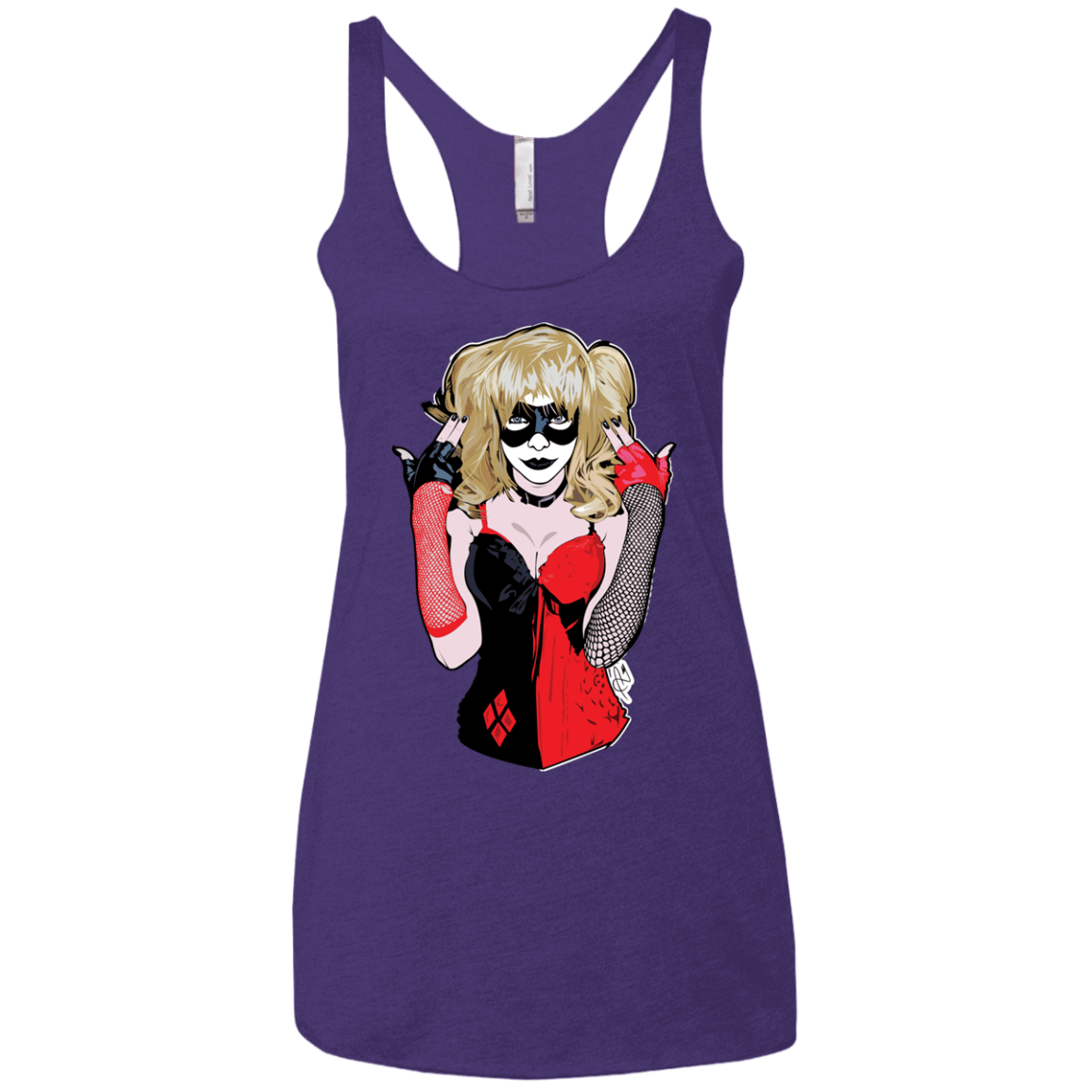 T-Shirts Purple Rush / X-Small Harley Women's Triblend Racerback Tank