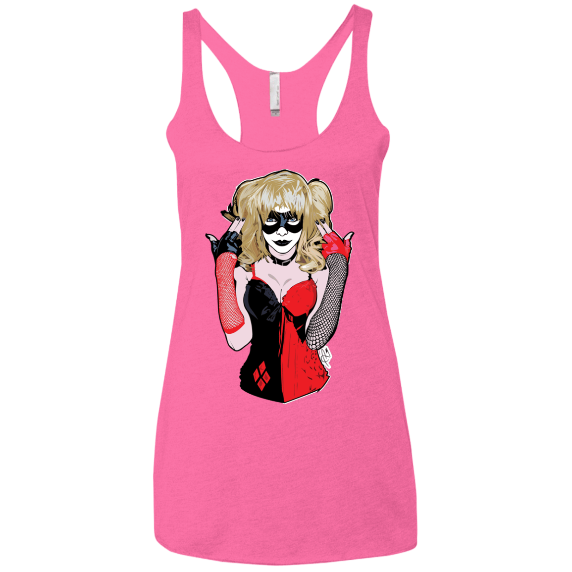 T-Shirts Vintage Pink / X-Small Harley Women's Triblend Racerback Tank