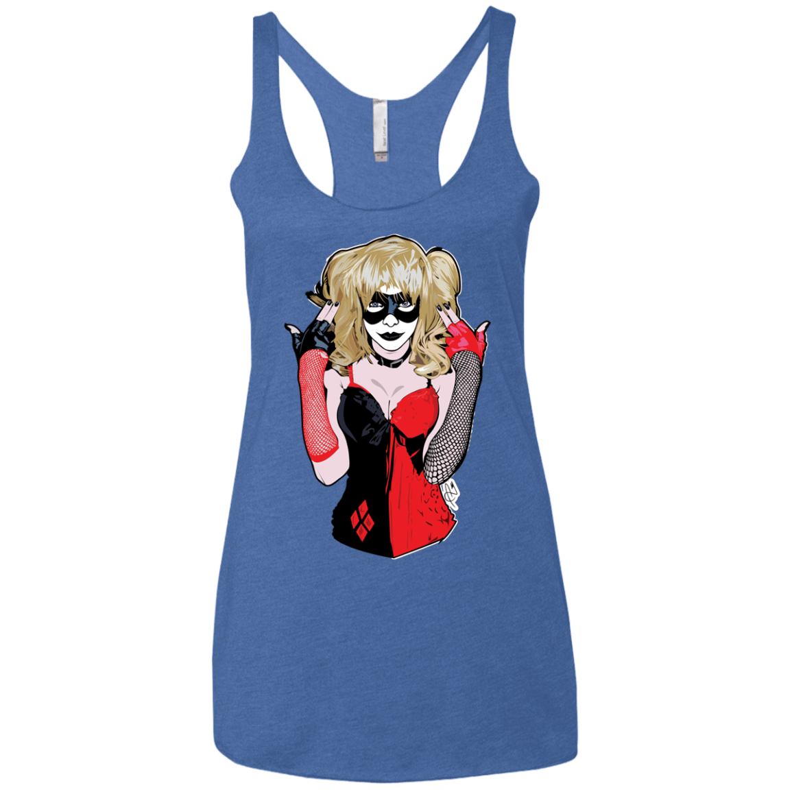 T-Shirts Vintage Royal / X-Small Harley Women's Triblend Racerback Tank