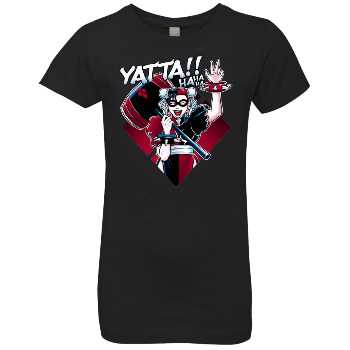 T-Shirts Black / YXS Harley Yatta Girls Premium T-Shirt