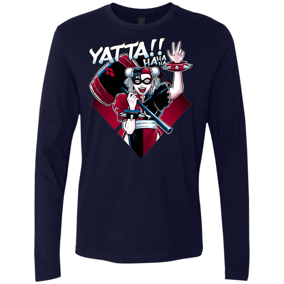 T-Shirts Midnight Navy / Small Harley Yatta Men's Premium Long Sleeve