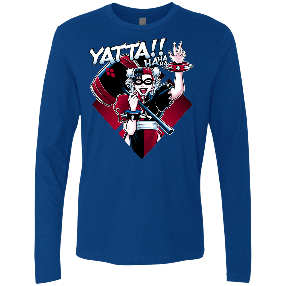 T-Shirts Royal / Small Harley Yatta Men's Premium Long Sleeve