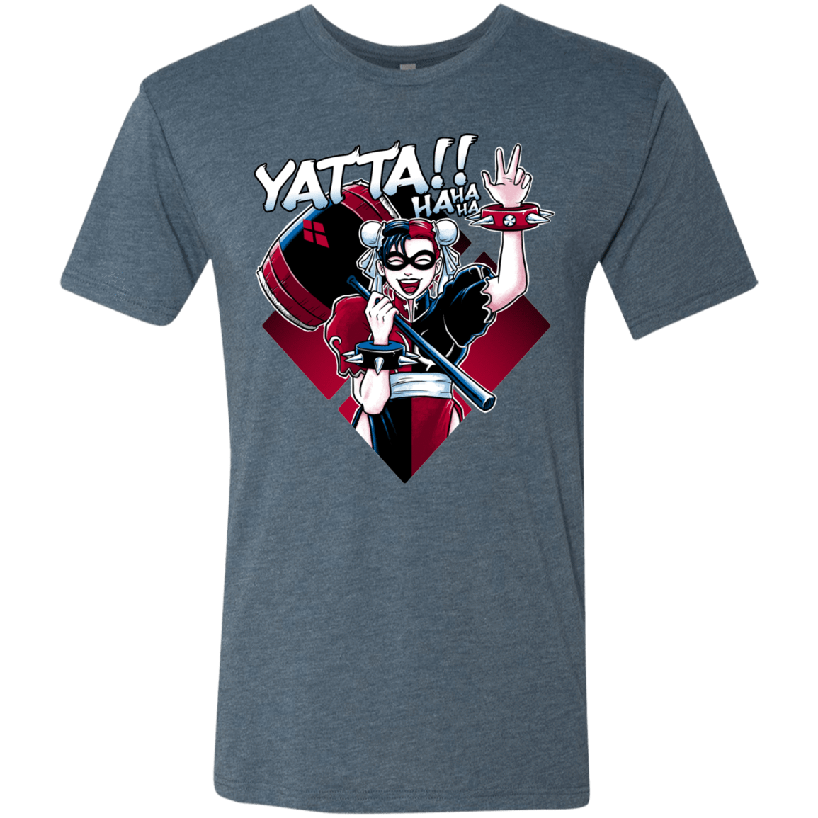 T-Shirts Indigo / Small Harley Yatta Men's Triblend T-Shirt