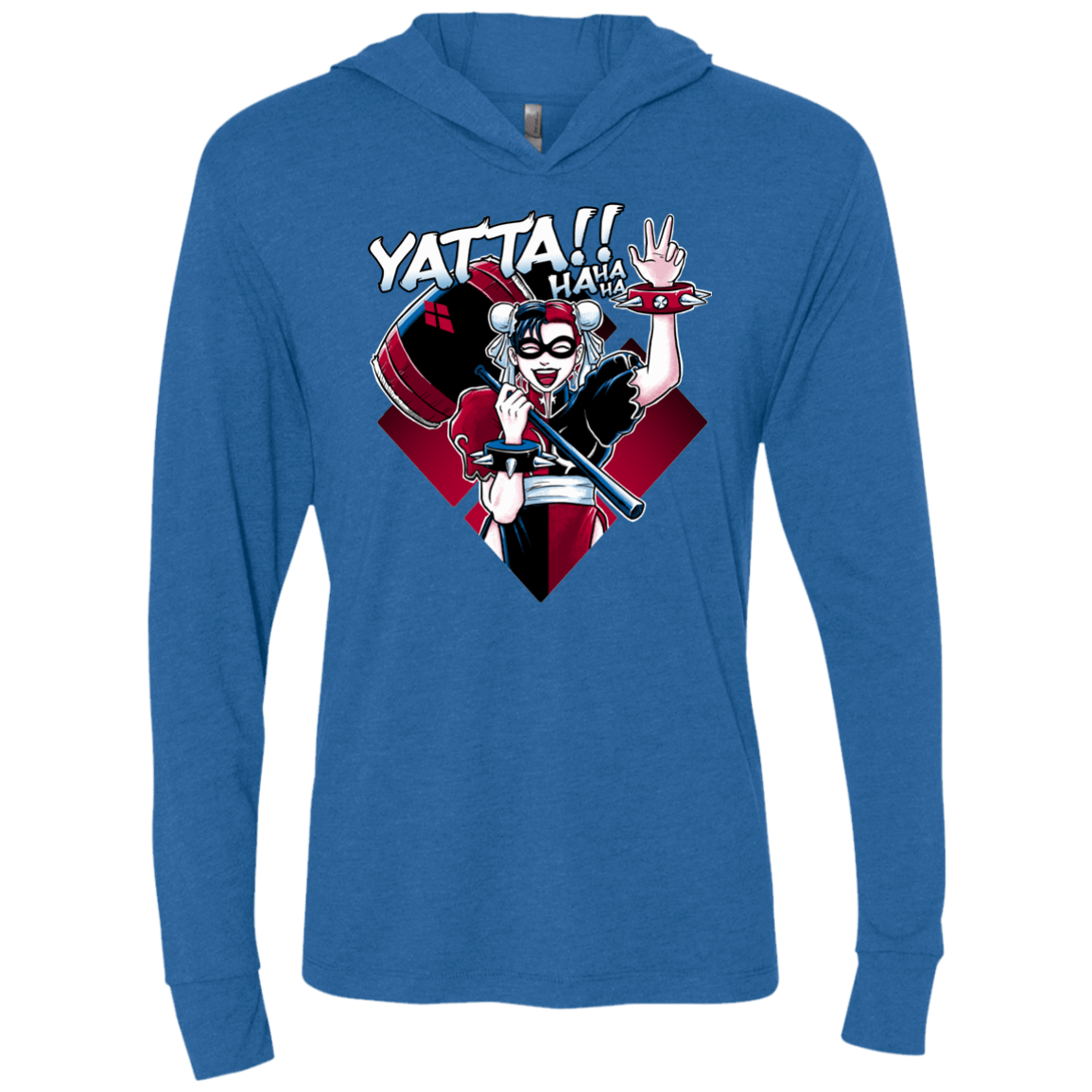 T-Shirts Vintage Royal / X-Small Harley Yatta Triblend Long Sleeve Hoodie Tee