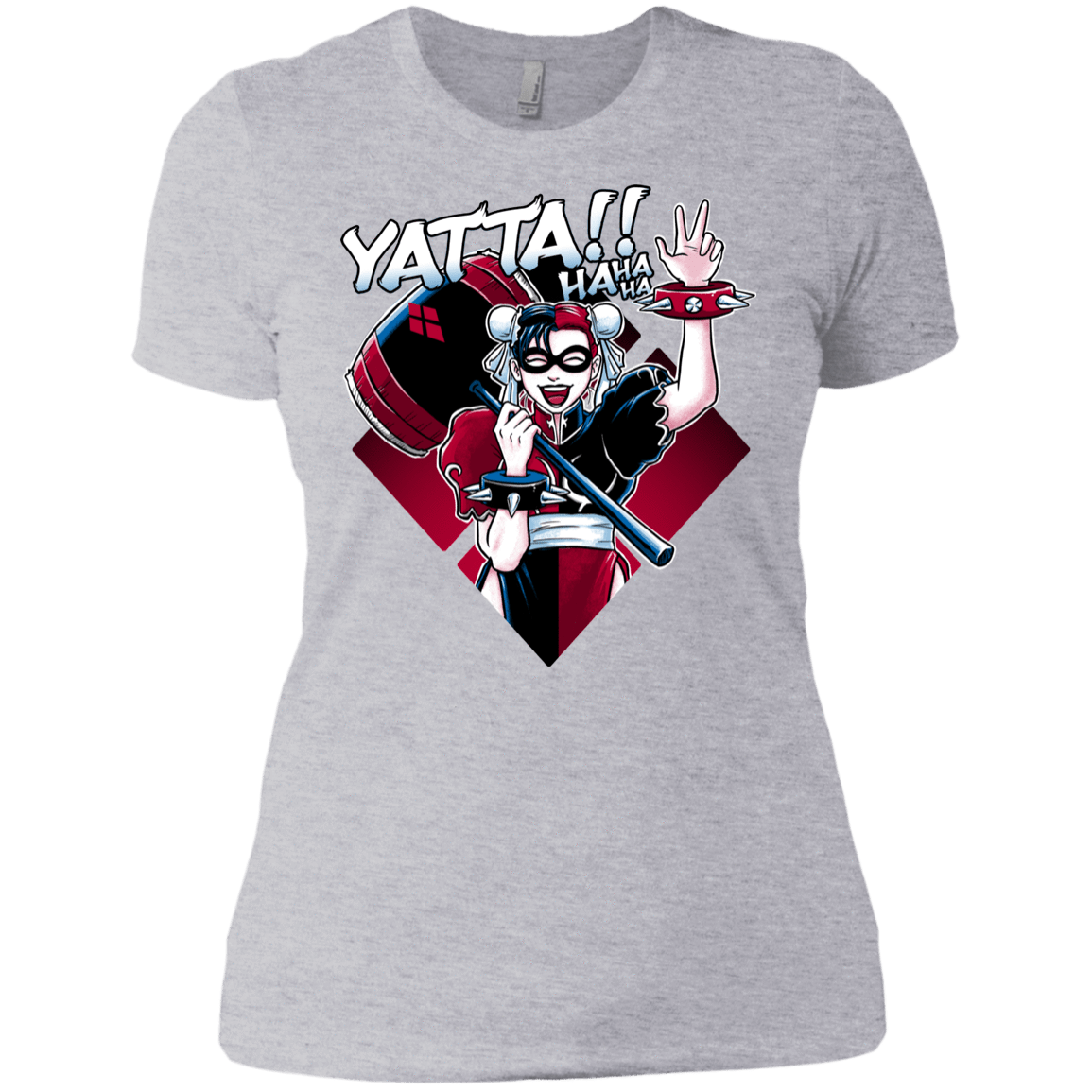 T-Shirts Heather Grey / X-Small Harley Yatta Women's Premium T-Shirt