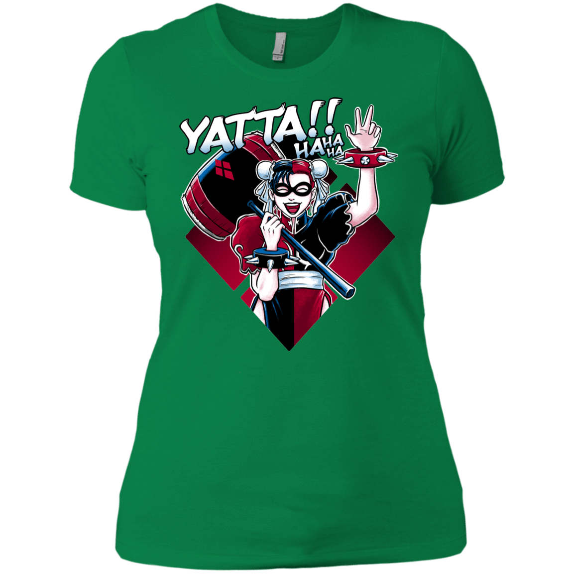 T-Shirts Kelly Green / X-Small Harley Yatta Women's Premium T-Shirt