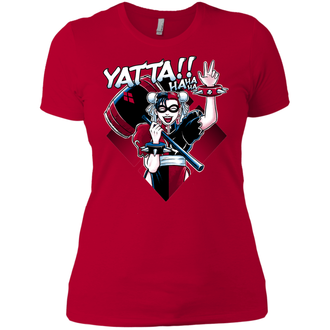 T-Shirts Red / X-Small Harley Yatta Women's Premium T-Shirt