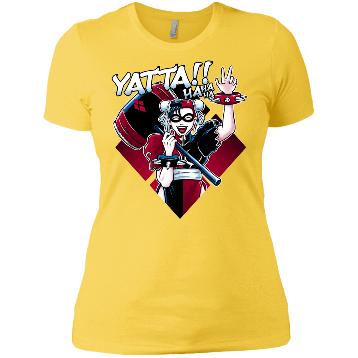 T-Shirts Vibrant Yellow / X-Small Harley Yatta Women's Premium T-Shirt