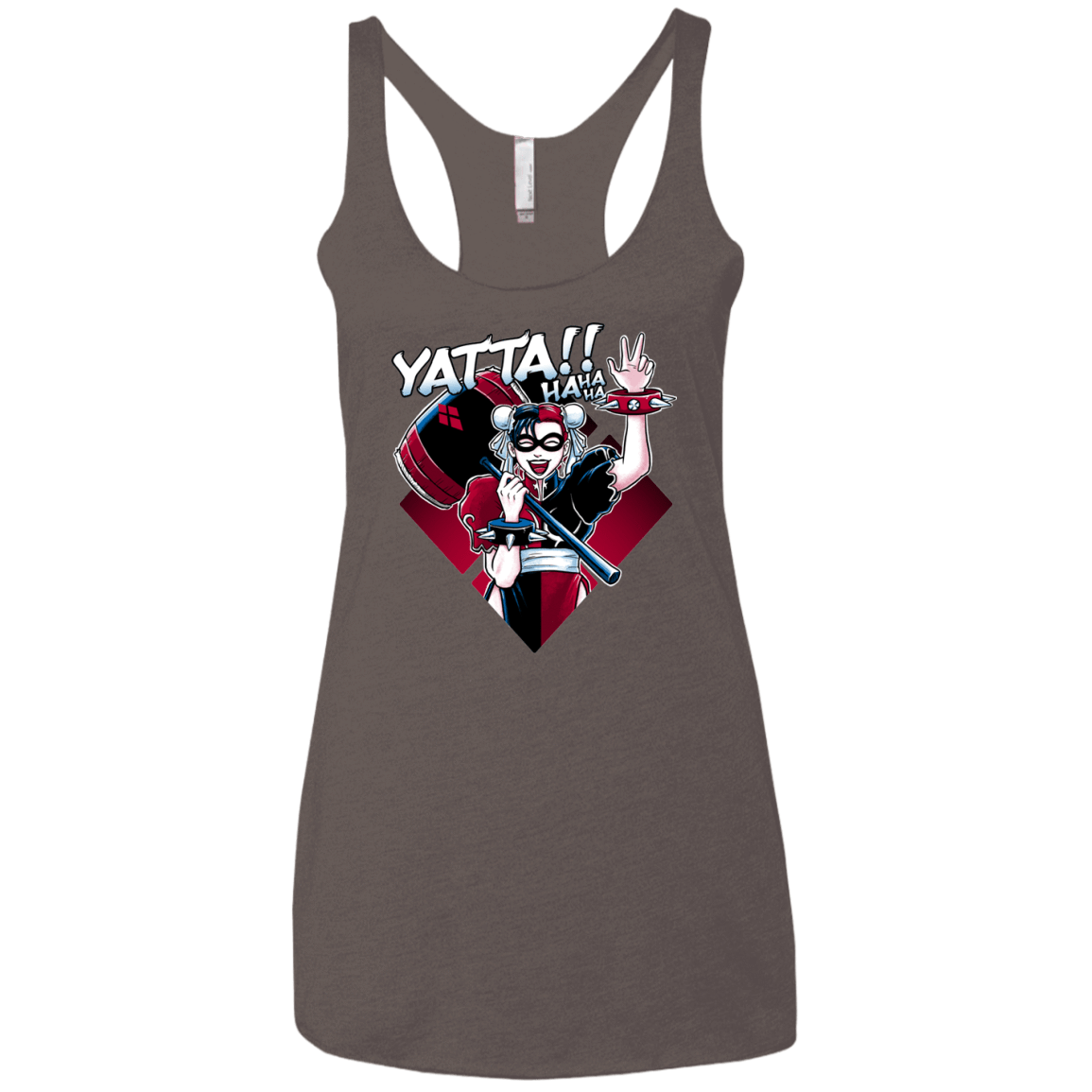 T-Shirts Macchiato / X-Small Harley Yatta Women's Triblend Racerback Tank