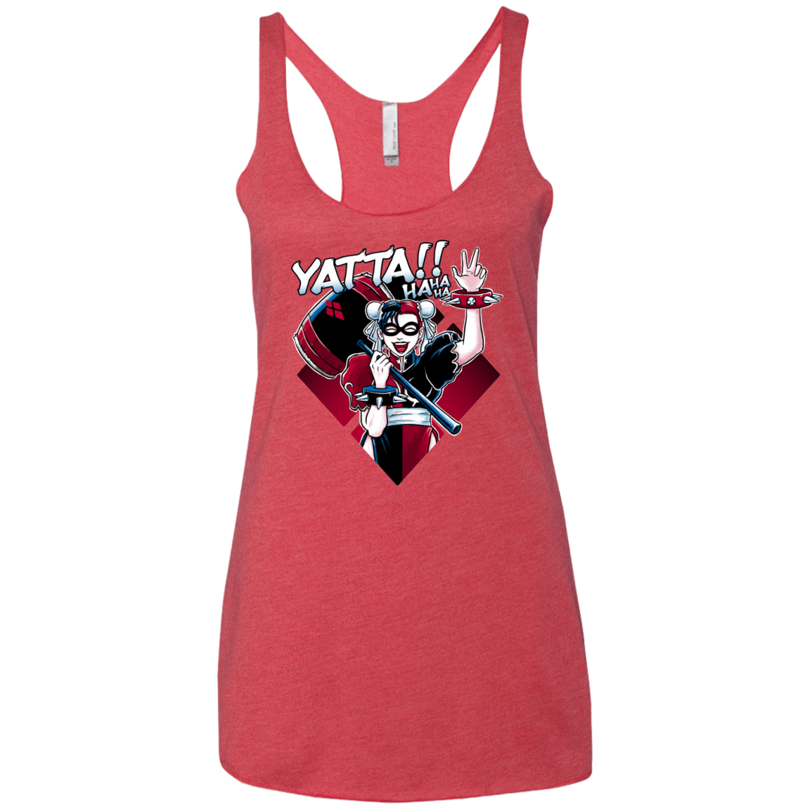 T-Shirts Vintage Red / X-Small Harley Yatta Women's Triblend Racerback Tank