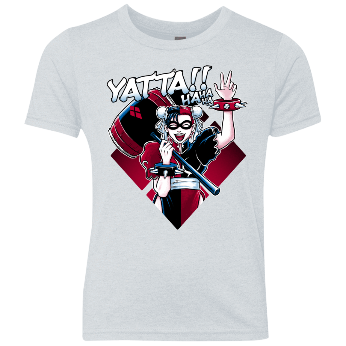T-Shirts Heather White / YXS Harley Yatta Youth Triblend T-Shirt