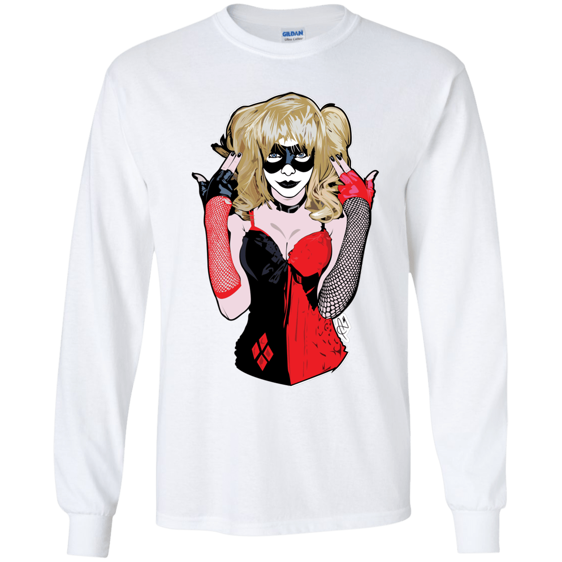 T-Shirts White / YS Harley Youth Long Sleeve T-Shirt
