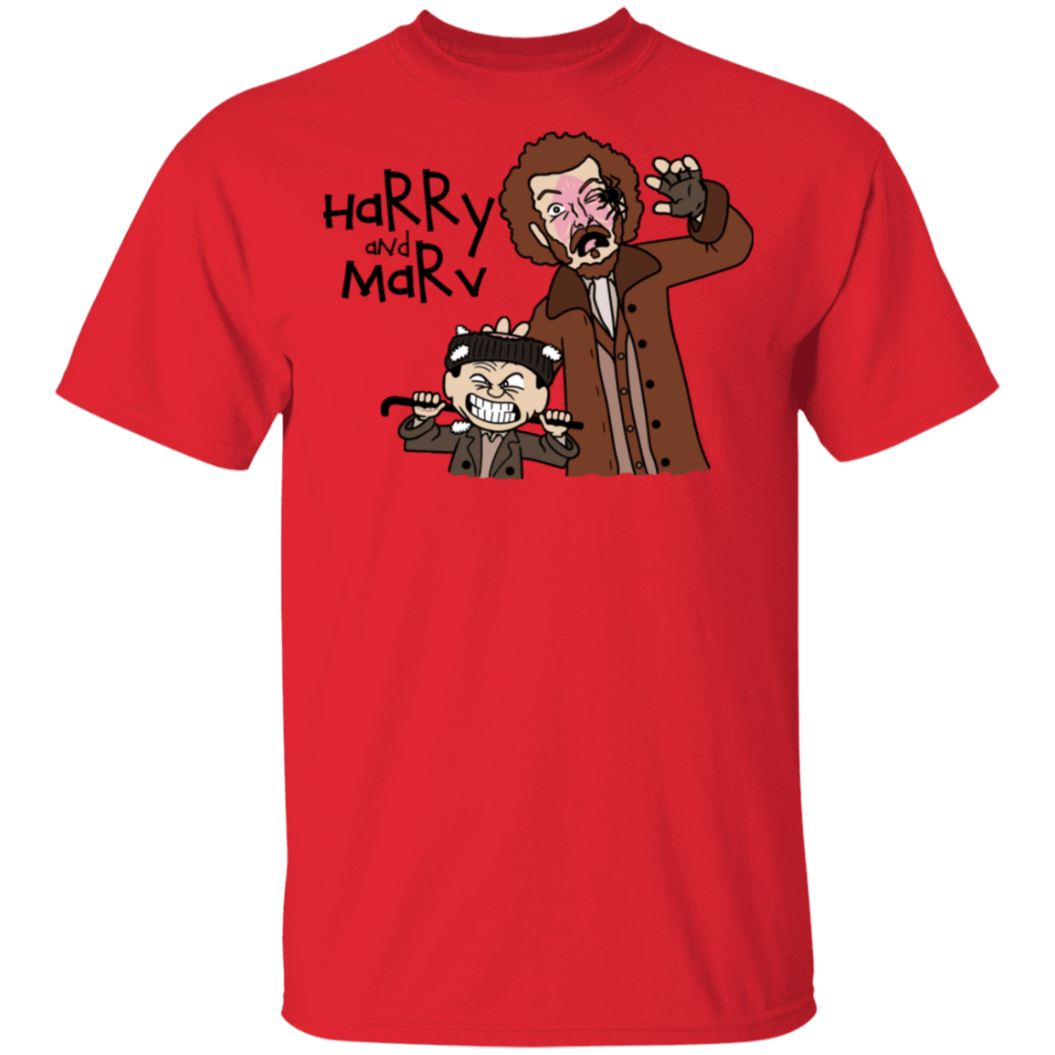 T-Shirts Red / S Harry and Marv T-Shirt