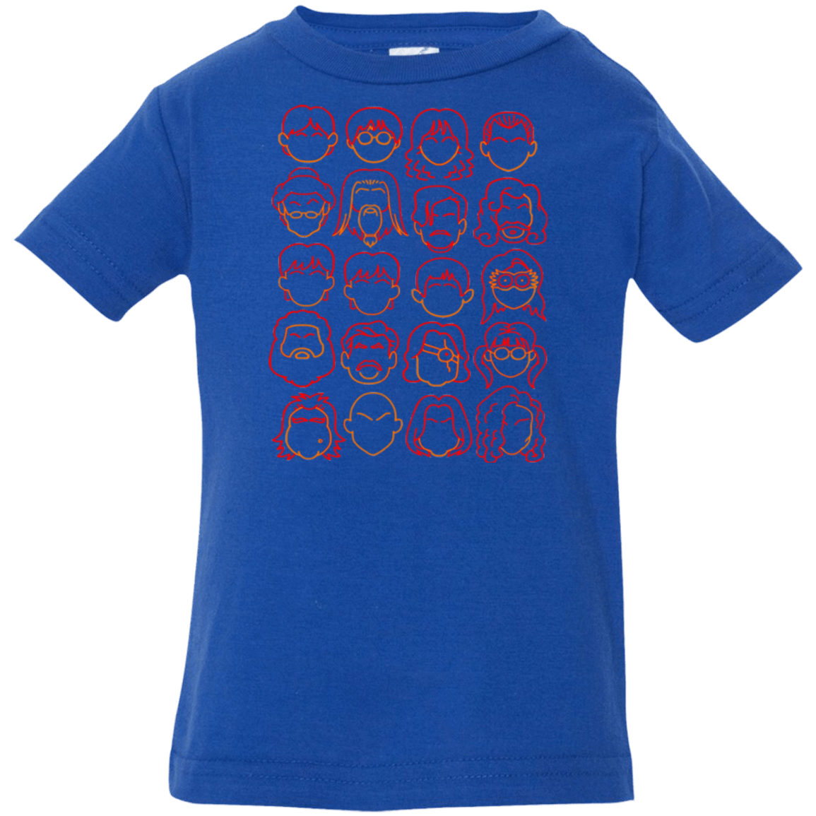 T-Shirts Royal / 6 Months Harry Potter line heads Infant PremiumT-Shirt