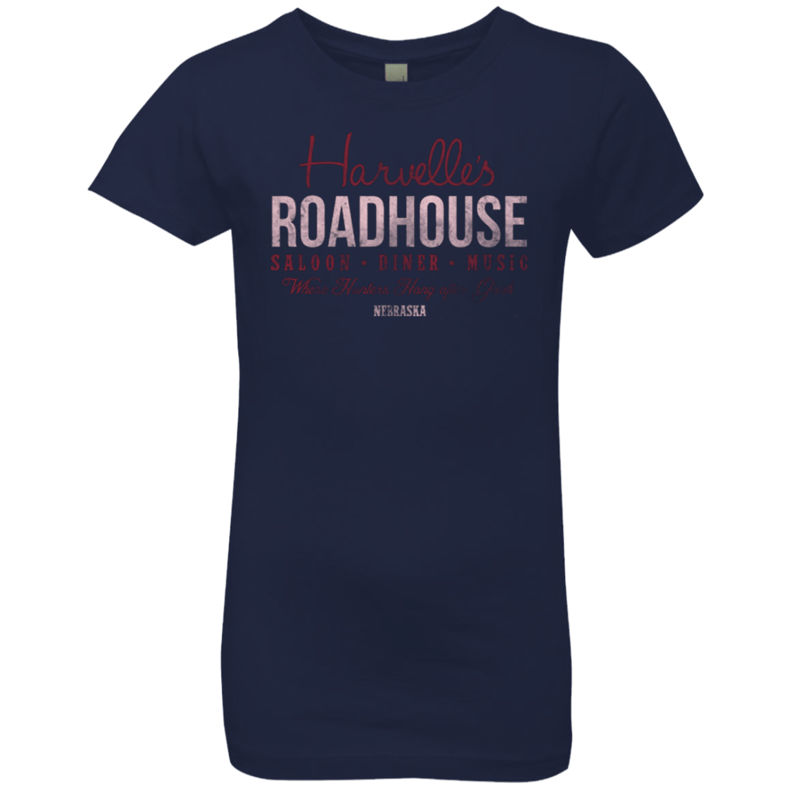 T-Shirts Midnight Navy / YXS Harvelle's Roadhouse Girls Premium T-Shirt