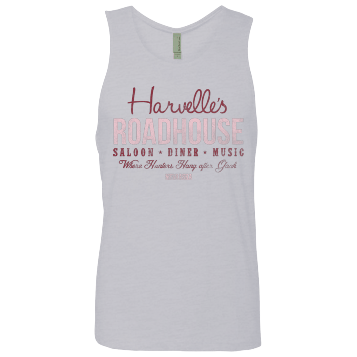 T-Shirts Heather Grey / Small Harvelle's Roadhouse Men's Premium Tank Top