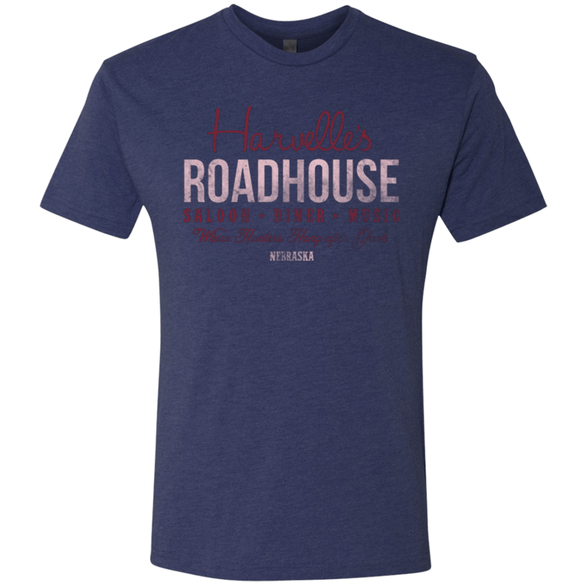 T-Shirts Vintage Navy / Small Harvelle's Roadhouse Men's Triblend T-Shirt