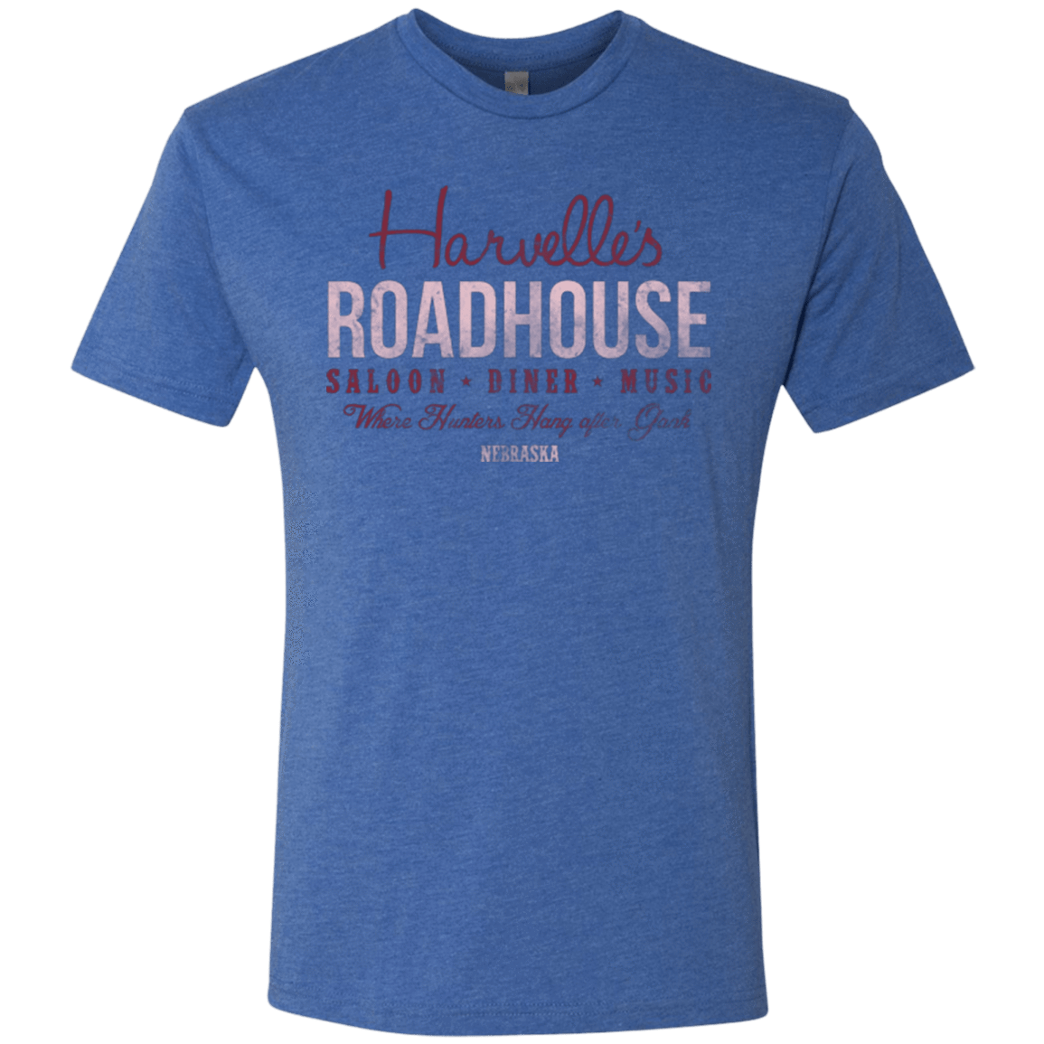 T-Shirts Vintage Royal / Small Harvelle's Roadhouse Men's Triblend T-Shirt