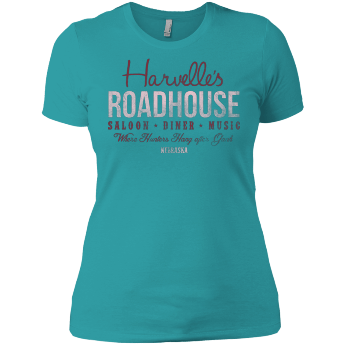 T-Shirts Tahiti Blue / X-Small Harvelle's Roadhouse Women's Premium T-Shirt