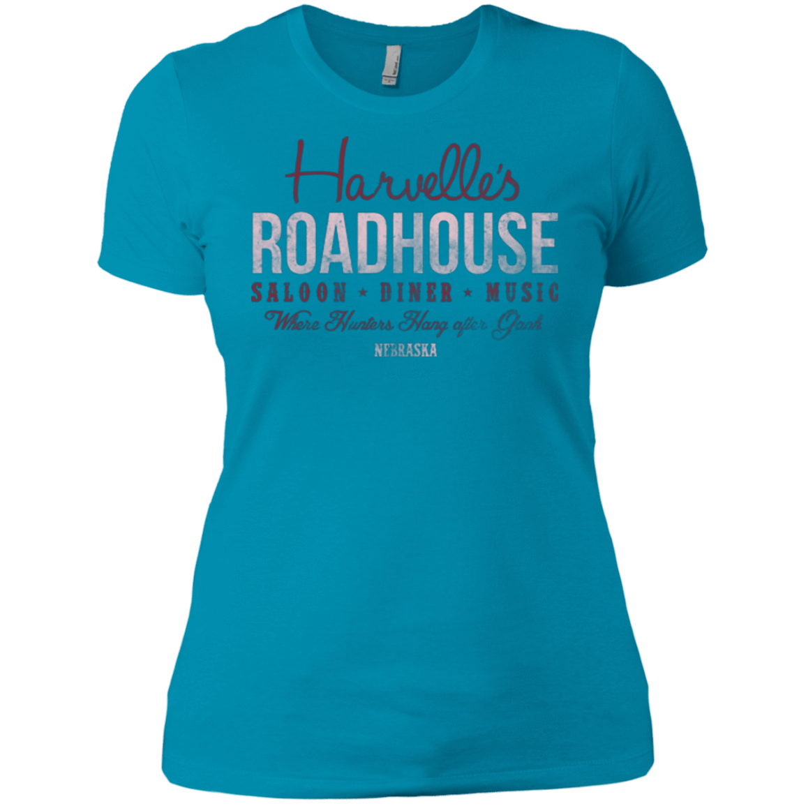 T-Shirts Turquoise / X-Small Harvelle's Roadhouse Women's Premium T-Shirt