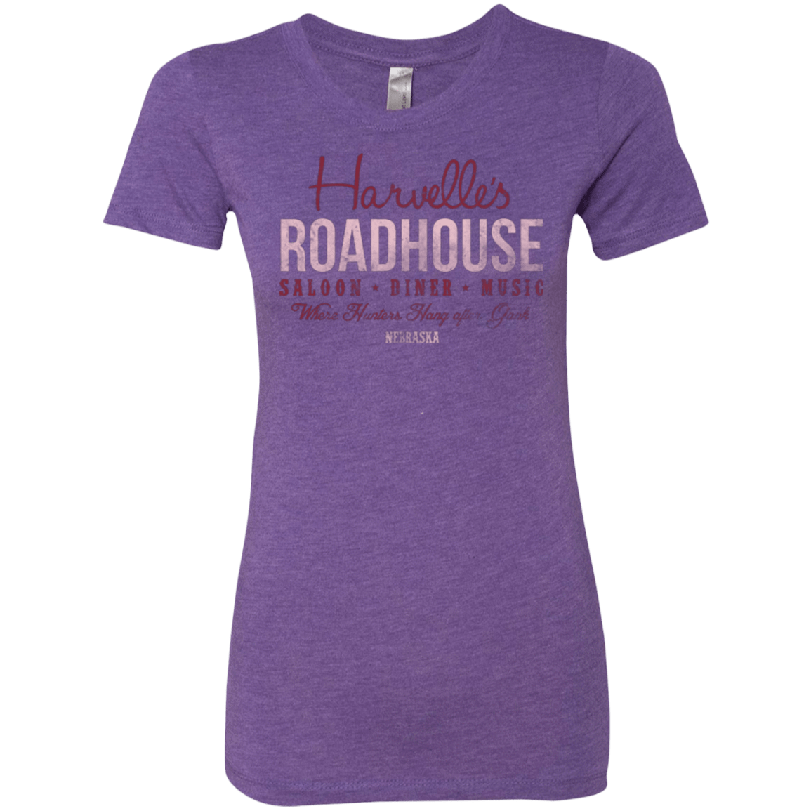 T-Shirts Purple Rush / Small Harvelle's Roadhouse Women's Triblend T-Shirt