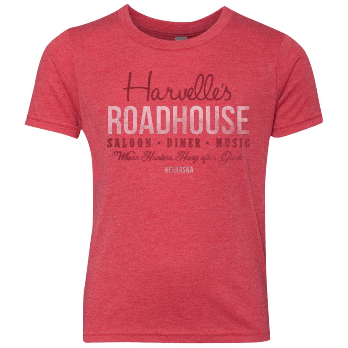 T-Shirts Vintage Red / YXS Harvelle's Roadhouse Youth Triblend T-Shirt