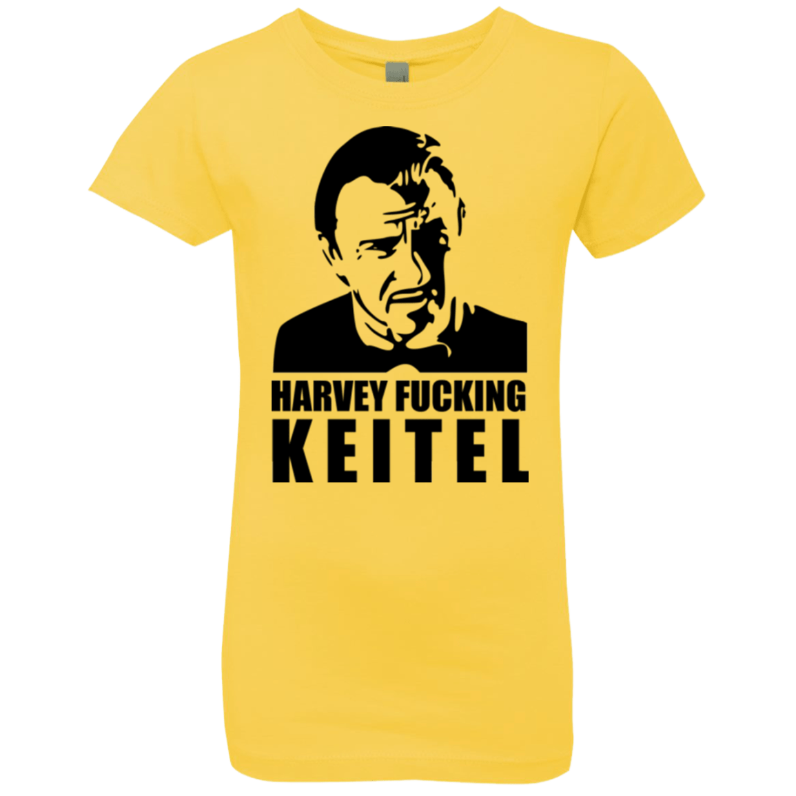 T-Shirts Vibrant Yellow / YXS Harvey fucking Keitel Girls Premium T-Shirt